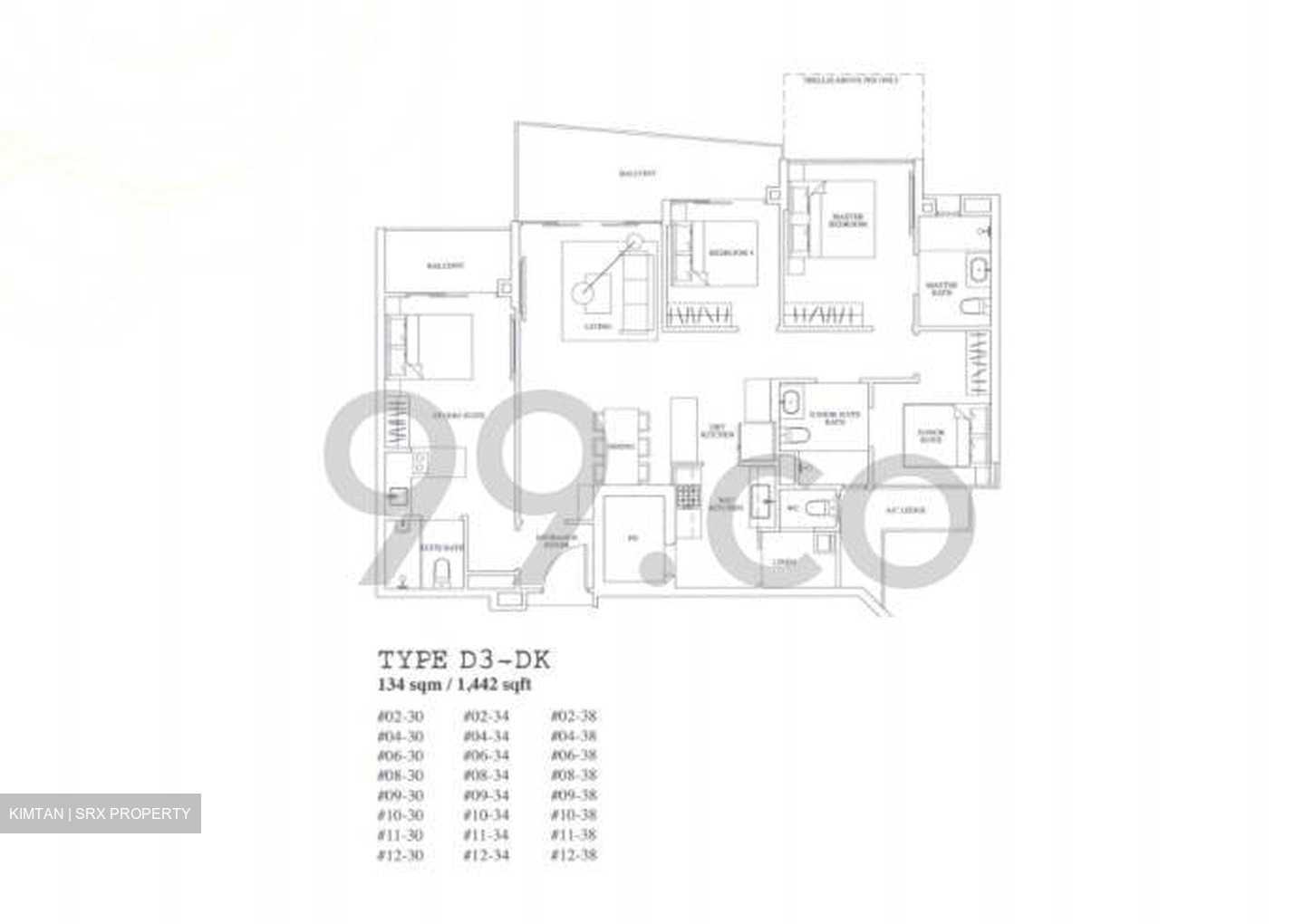 1 Canberra (D27), Condominium #610399291